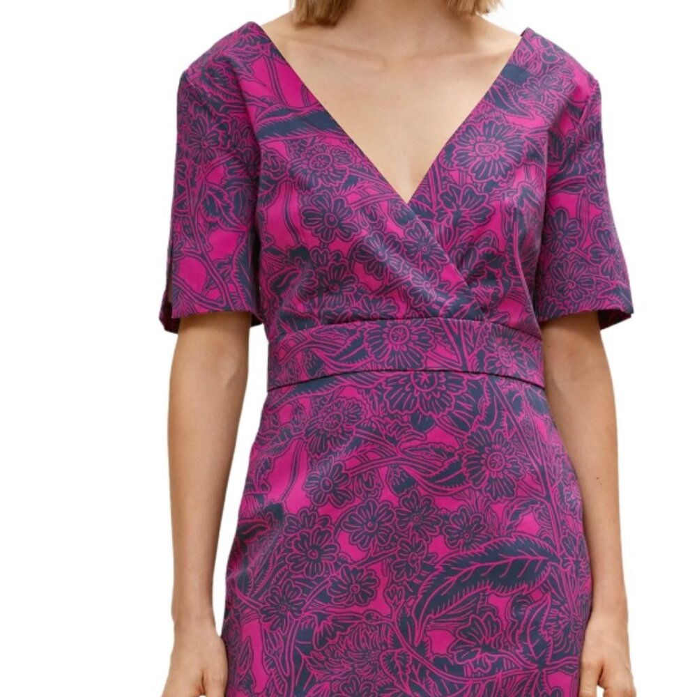Comma, Floral Shift Dress (EU 32 | US 0)